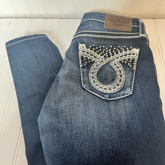 Big Star Remy Skinny Jeans with Thick Stitching - Picture 8 of 10
